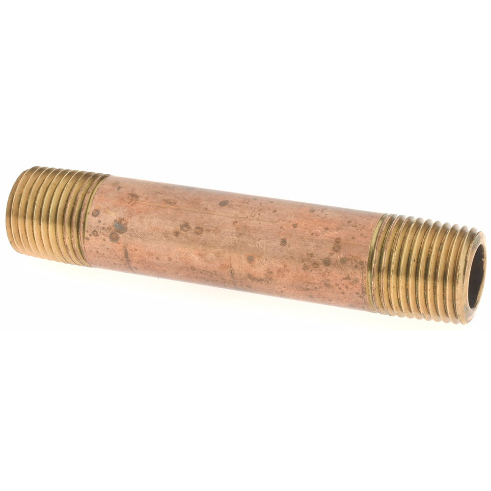 MERIT BRASS Merit Brass 2102-200 Brass Pipe Nipple 1/8 Npt 2 Inch