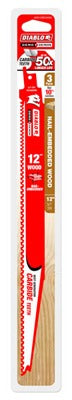 DIABLO Freud DS1206CWS3 Carbide Reciprocating Blade 12in 6TPI 3PK