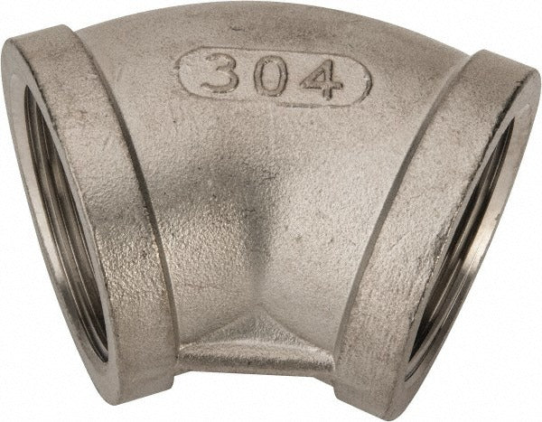 VALUE COLLECTION Value Collection 4LB4511/2 1-1/2 in 304 Ss 45 Elbow Fnpt