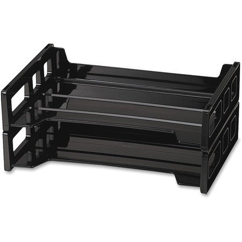 OFFICEMATE Officemate OIC21022 Stackable Desk Trays Pack of 2