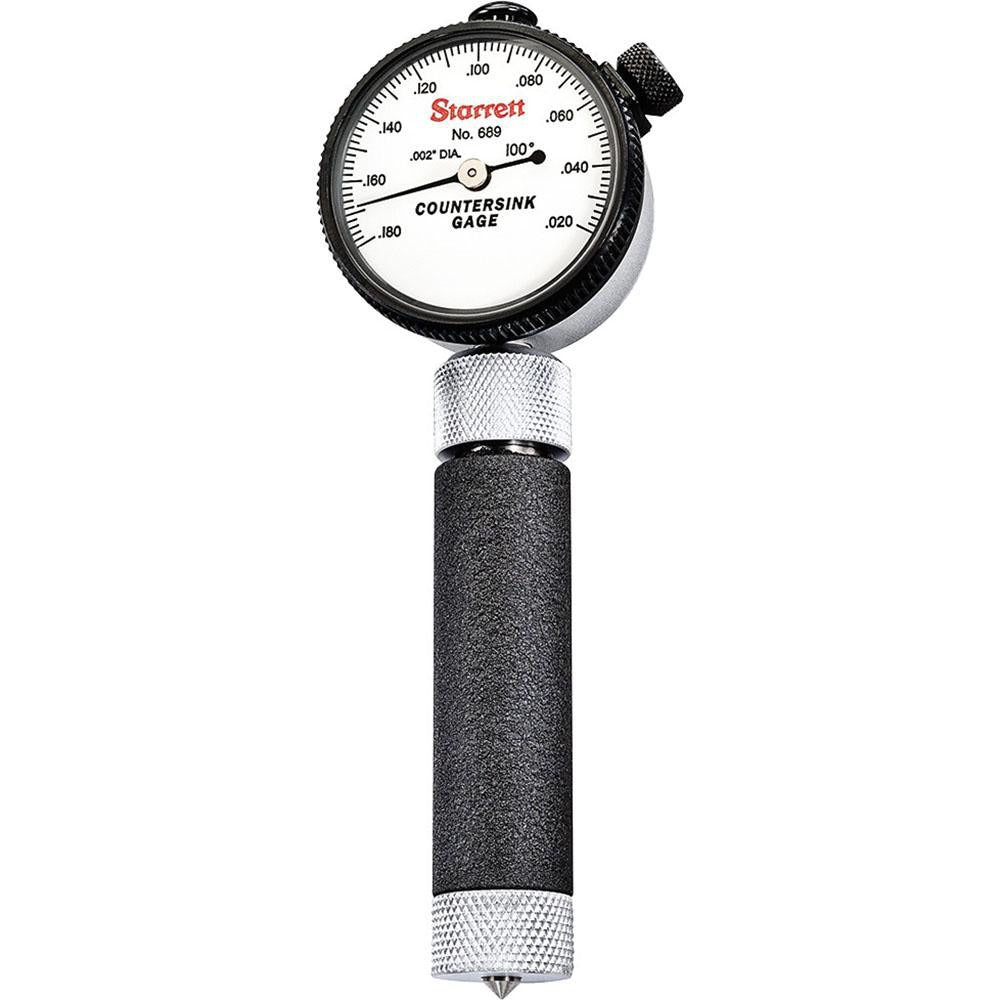 STARRETT Starrett 63706 Countersink Gage 0.02-0.17 in 100 Degree