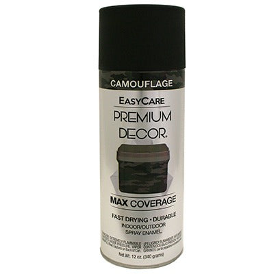 BSC PREFERRED Bsc Preferred PDS184-AER Flat Black Spray Enamel 12 Oz