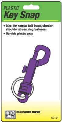 HY-KO Hy-ko Prod Co KC171 Plastic Key Snap with Split Ring