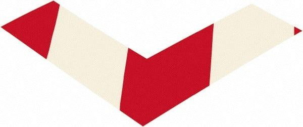 PRO-SAFE Pro-safe 30-PRO-ANGLEWCHVRED Floor Aisle Marking Tape
