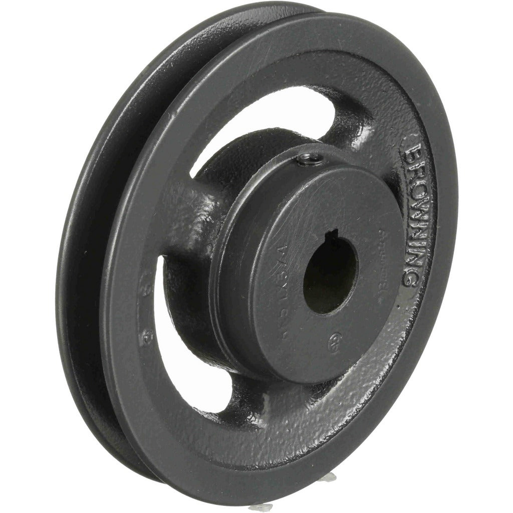 BROWNING Browning 1026665 Single Groove Sheave 4.95in Od Cast Iron