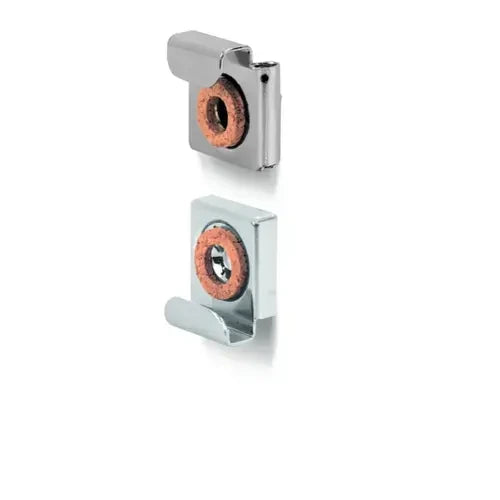 PRIME-LINE Prime-Line MP10246 Spring-Loaded Mirror Hanger Clip Set Pack of 4