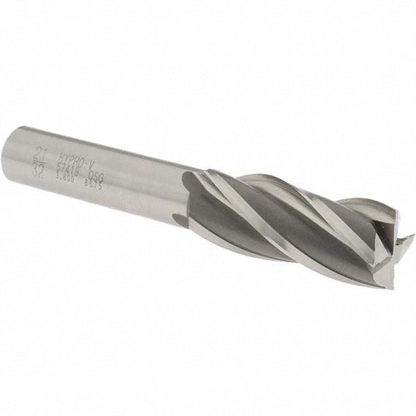 OSG Osg 5741900 Square End Mill 21/32 in 4 Flute Vanadium Hss