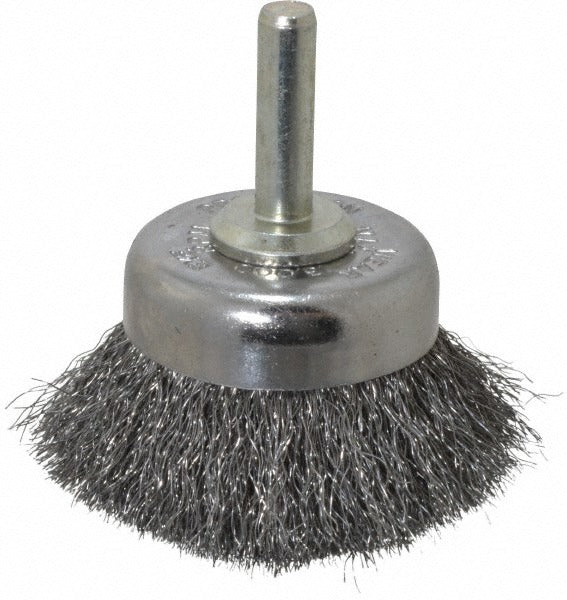 WEILER Weiler 90315 Cup Brush 1.75 in Steel Crimped Wire