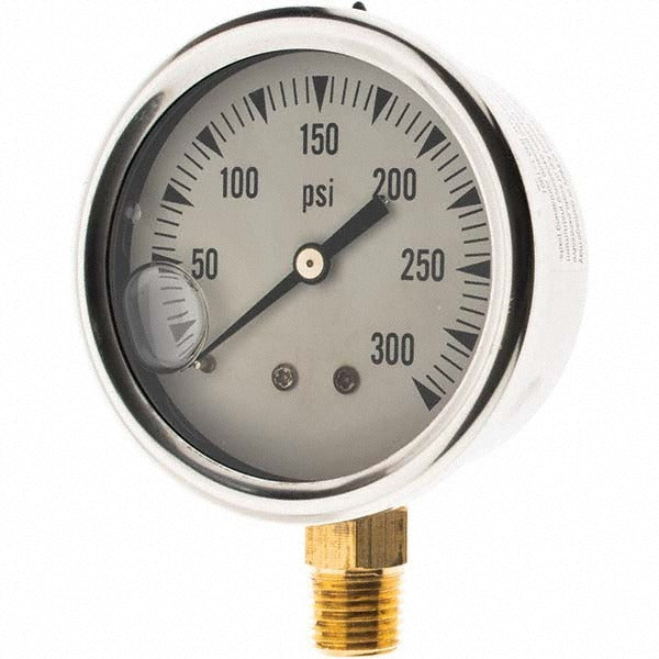 VALUE COLLECTION Value Collection 729208 Pressure Gauge 0-300 Psi Npt