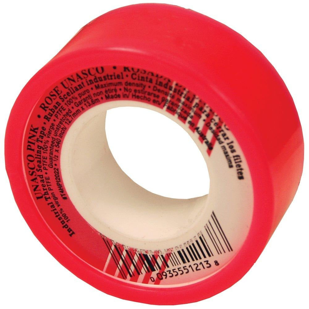 DIXON VALVE Dixon Valve ttbp50 Ptfe Tape 1/2 in X 540 Ft Pink