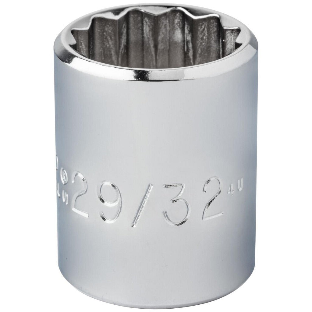 PROTO Proto J5429 29/32 Inch 1/2 Drive 12-point Hand Socket