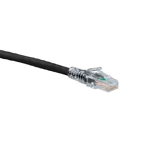 LEVITON Leviton Telcom 6D460-03E CAT6 Slim Patch Cord 3ft Black