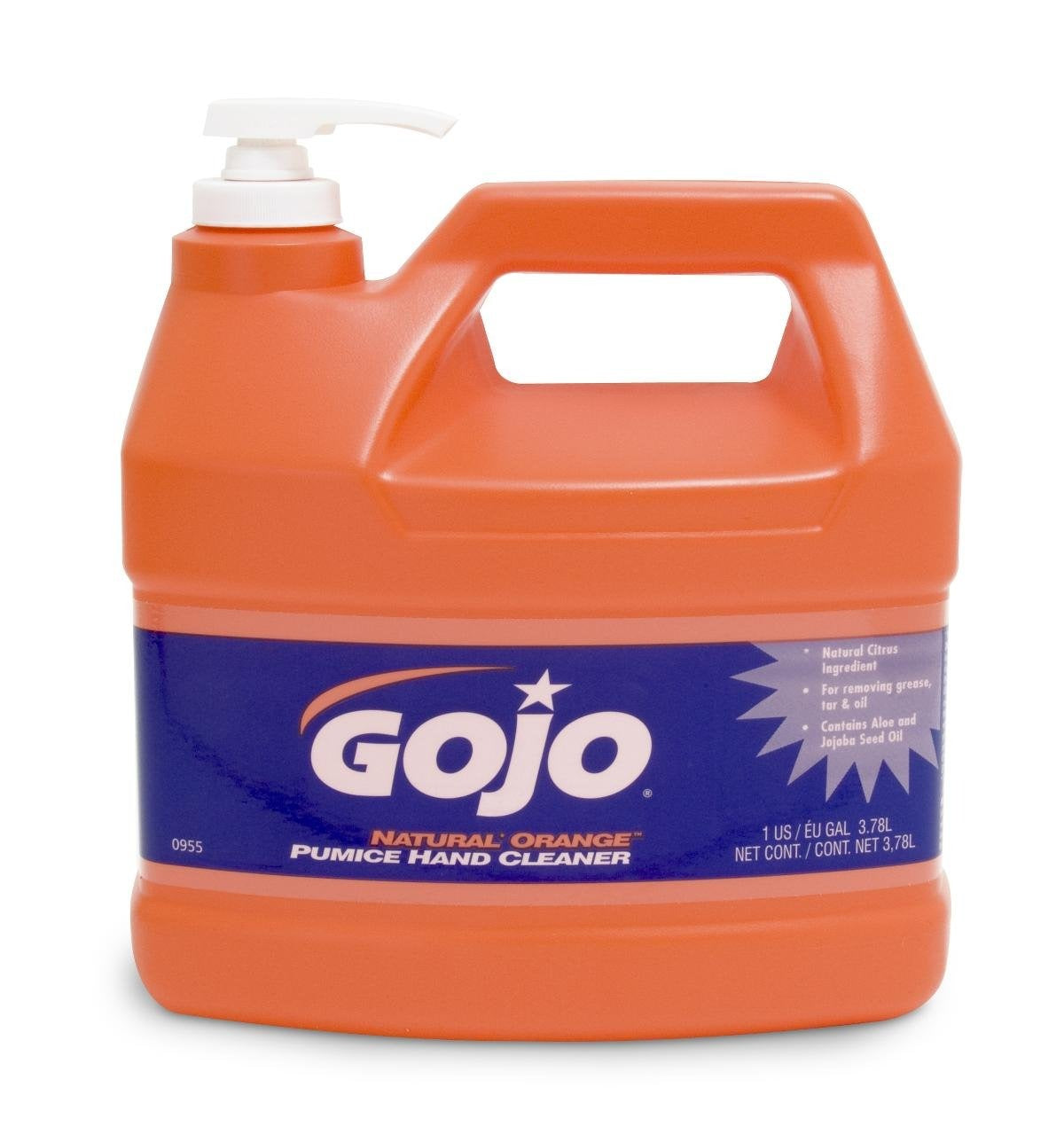 GOJO Gojo GOJ095504CT Natural Orange Pumice Hand Cleaner 1 gal