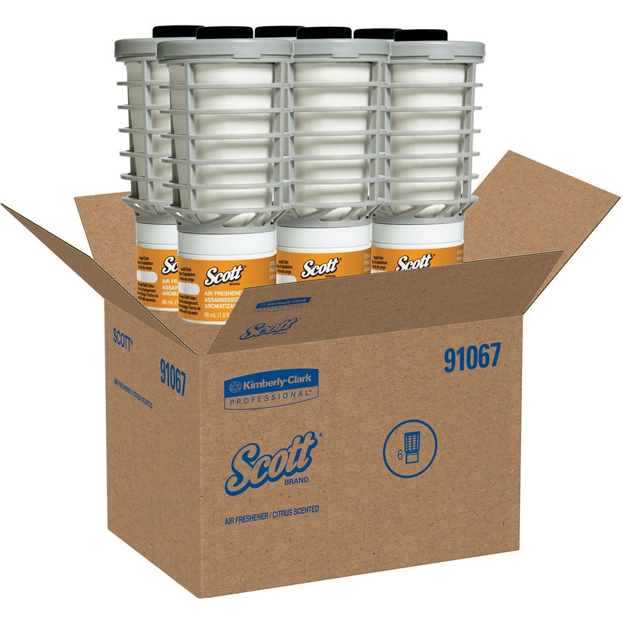 KIMBERLY-CLARK Kimberly-Clark KCC91067 Scott continuous air freshener refill (48 mL / 6 per carton) KCC91067