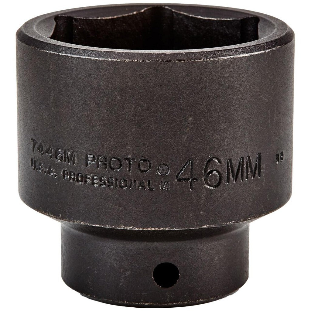 PROTO Proto J7446M Impact Socket 1/2 in Drive 46mm 6-point