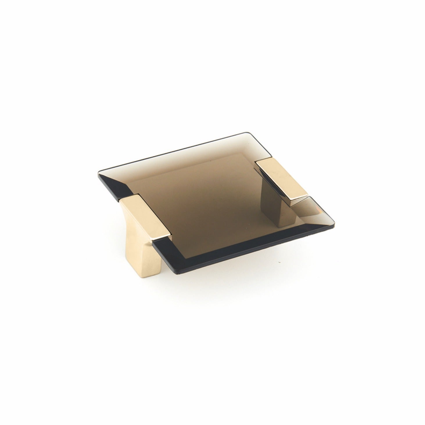SCHAUB Schaub 315-SSB-SM Cabinet Pull Positano Smoke Satin Brass