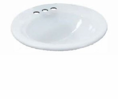 MANSFIELD Mansfield Plumbing Products 2239 Round Drop-in Lavatory