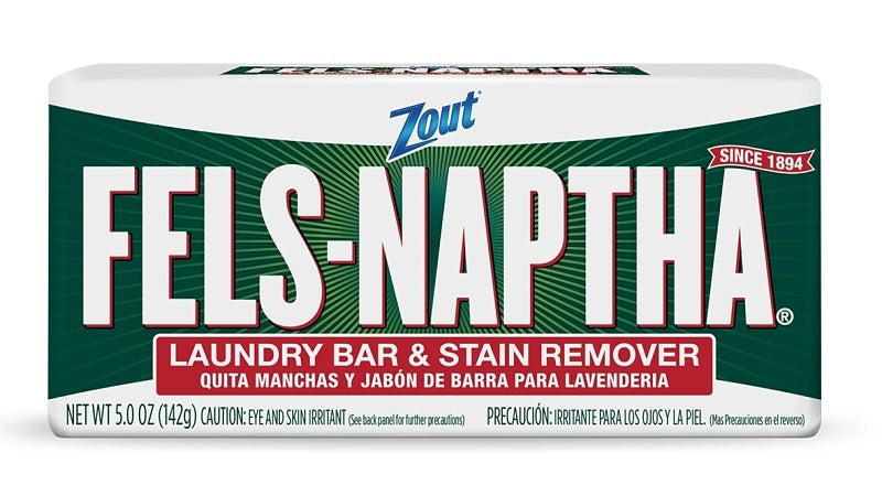 FELS-NAPTHA Fels-Naptha 1975025 Laundry Bar and Stain Remover 5 oz