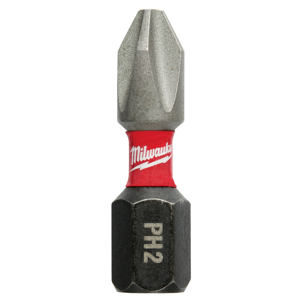 Milwaukee 48-32-4601 SHOCKWAVE Impact Phillips #2 Insert Bits 5 Pack