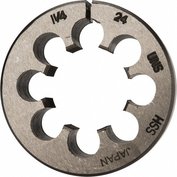 VALUE COLLECTION Value Collection 84046563 Round Die 1-1/4-24 Hss Adjustable