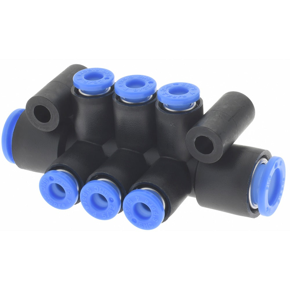 SMC Smc Pneumatics KM11-04-08-6 Pneumatic Manifold