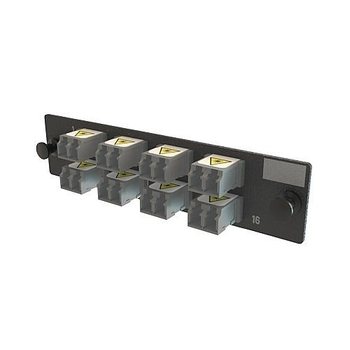 ORTRONICS Ortronics OFP-LCD16YC-G Fiber Adapter Panel 8-port Lc Duplex
