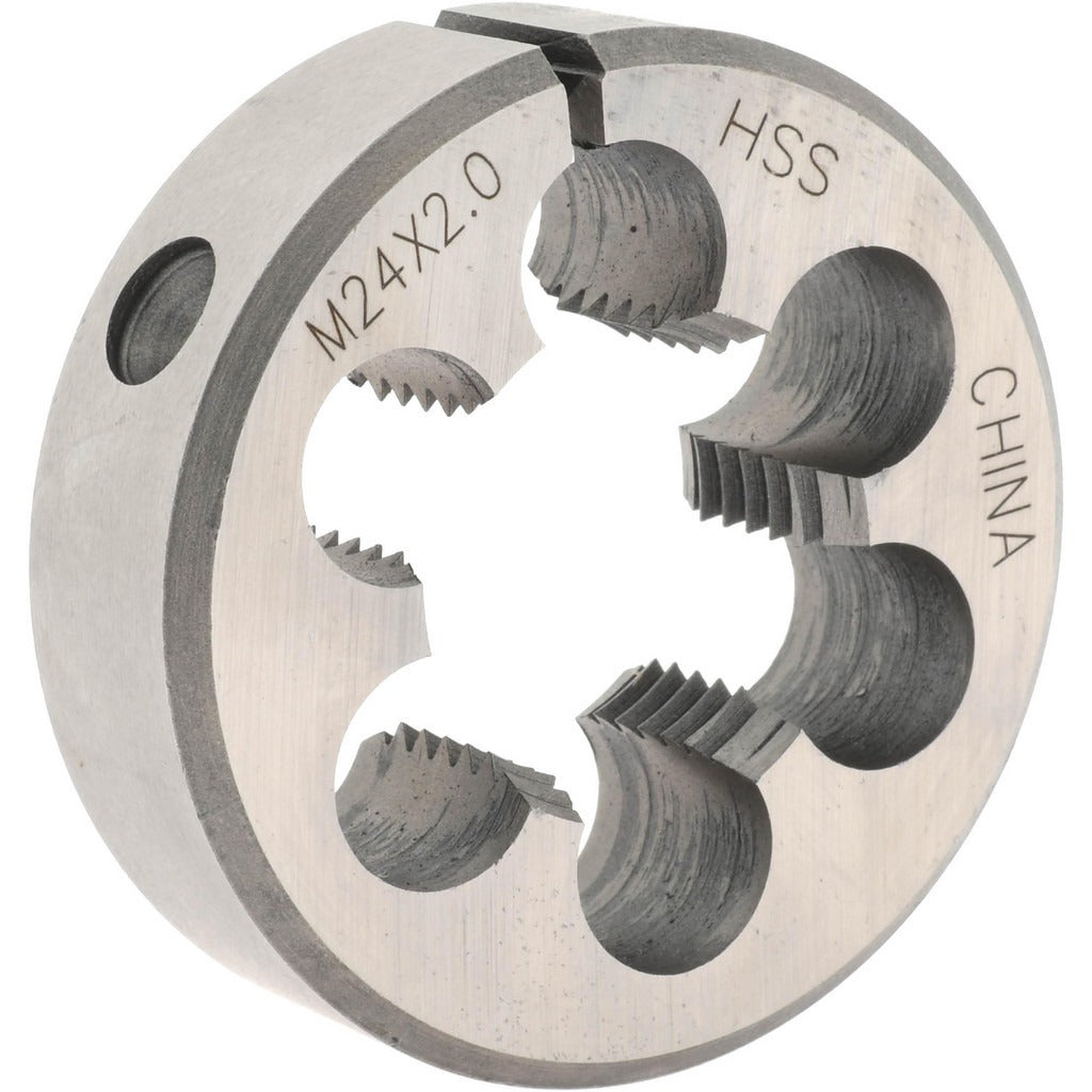 VALUE COLLECTION Value Collection 314-1842 Round Die M24x2 2 Inch Od Hss