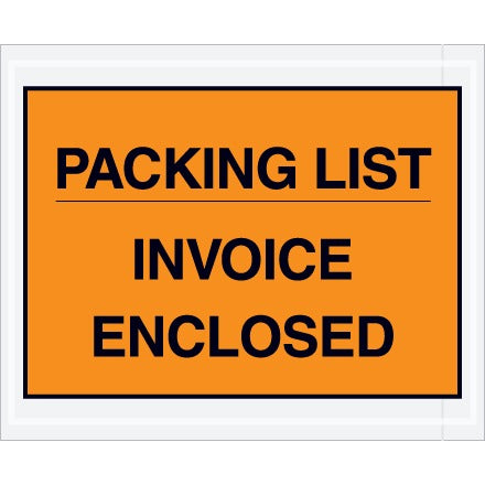 BSC PREFERRED Bsc Preferred PL417 Packing List Envelopes 2 Mil 1000 Case