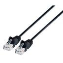 INTELLINET Intellinet 742085 Cat6 Slim Patch Cord 3 Feet Black