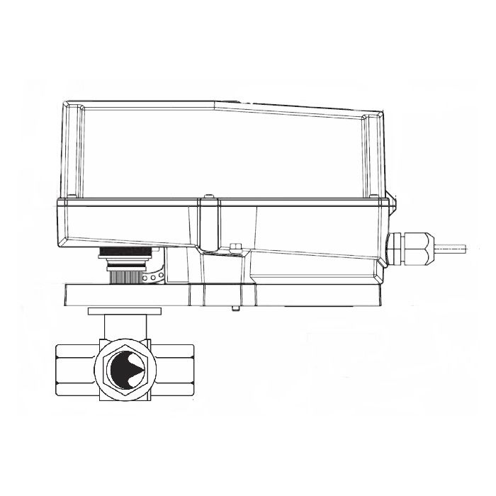 Belimo B350+ARX24-MFT95 Characterized Control Valve 24V 2 Inch Stainless Steel