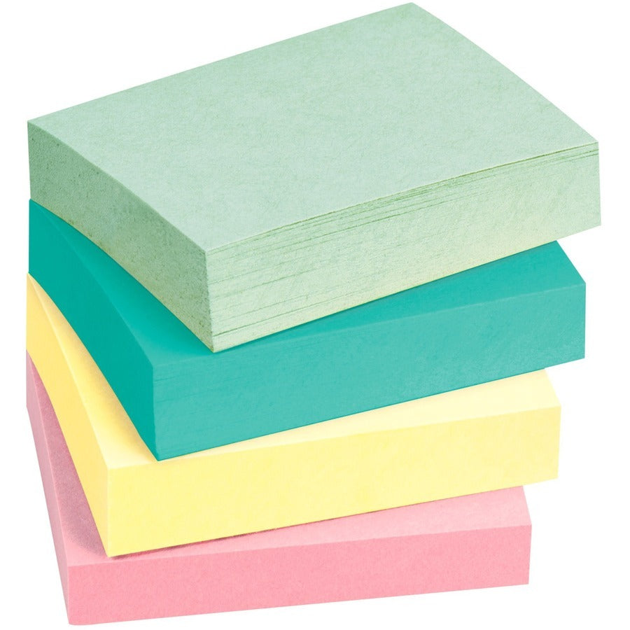 3M 3M MMM653AST Post-it Notes Beachside Cafe 12 Pack