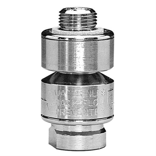 WATTS Watts NLF9 Lead Free Dual Check Vacuum Breaker for Laboratory Faucets 3/8 in (0792095)