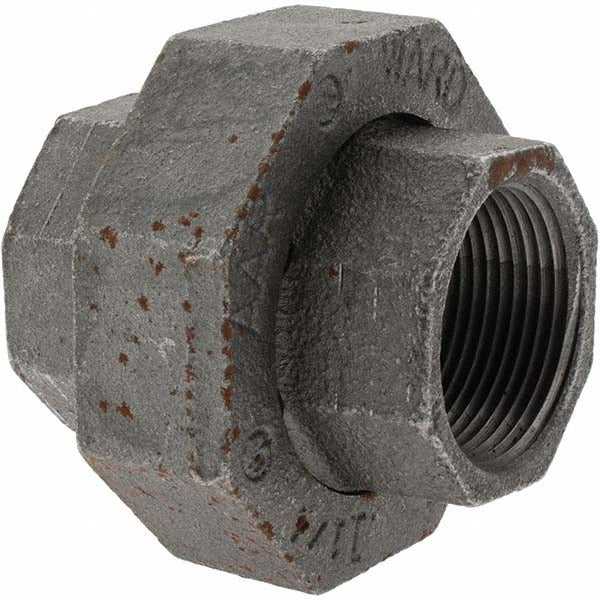 VALUE COLLECTION Value Collection 13586 Black Union 1-1/4 in Threaded Class 300
