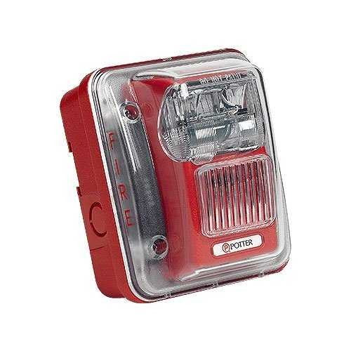 POTTER Potter S-24WW-WP Outdoor Weatherproof Strobe White