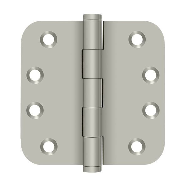 DELTANA Deltana DSB4R515 Radius Door Hinge 4x4 5/8in Satin Nickel