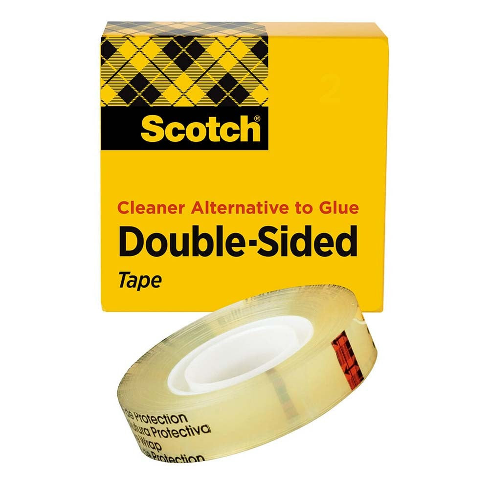 3M Scotch 7000050005 Double-sided Upvc Tape 3/4 in 36 Yd