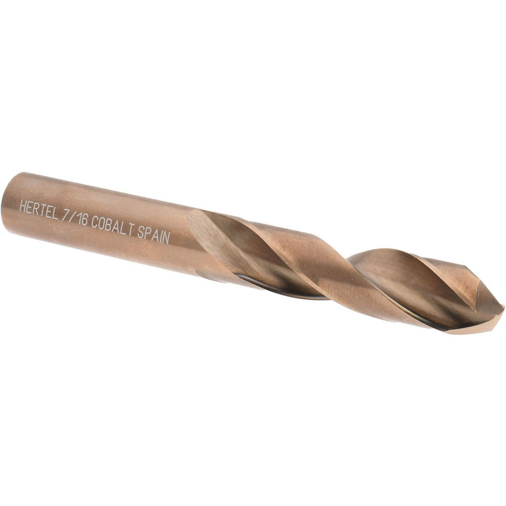 HERTEL Hertel 42213 Cobalt Screw Machine Drill Bit 7/16 Inch