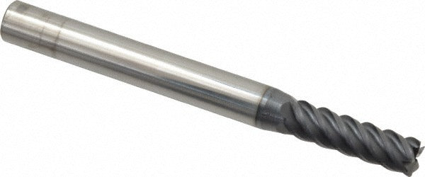 KYOCERA SGS PRECISION TOOLS Sgs 32613 Corner Radius End Mill 0.2188 in 5 Flute Altin