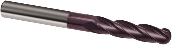 GUHRING Guhring 9031660063500 Ball End Mill 1/4 in 4 Flute Carbide