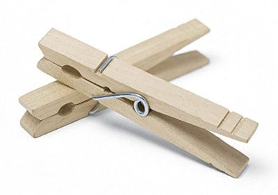 WHITMOR Whitmor Inc 6026-2884 Wooden Clothespins 50 Pack
