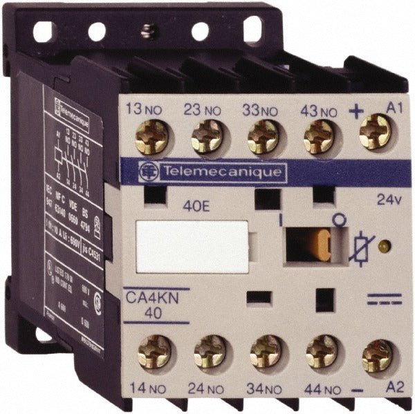 SCHNEIDER ELECTRIC Schneider Electric CA4KN22BW3 Control Relay 2NC/2NO 24V