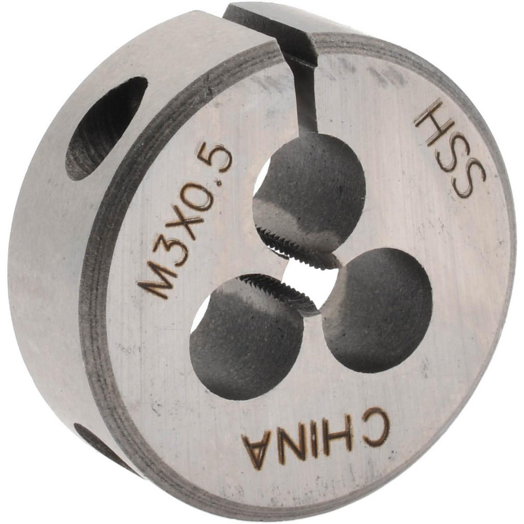VALUE COLLECTION Value Collection 314-1620 Round Die M3x0.5 1 Inch Od Hss