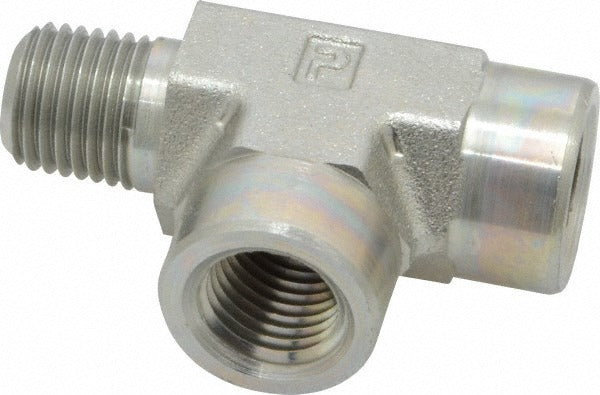 PARKER Parker 1/4 Mro-s Street Tee 1/4 in Mnptf X Fnptf 5000 Psi