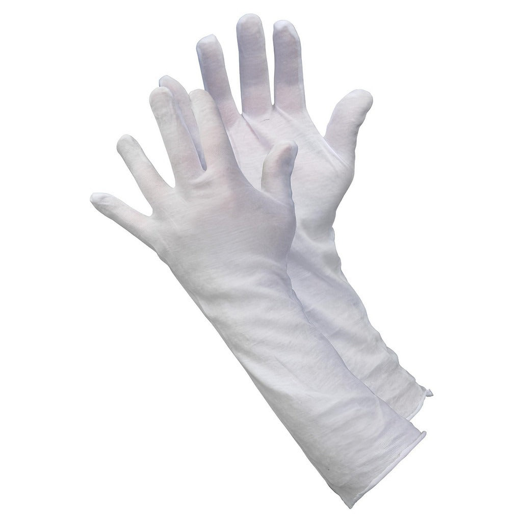 MCR SAFETY Mcr Safety 8614C Cotton Gloves Size L 12 Pack