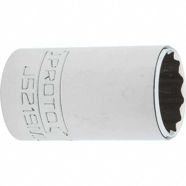 PROTO Proto J5219MN 19 Mm 12-pt 3/8 Drive Hand Socket