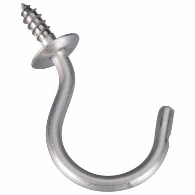 NATIONAL HARDWARE National Mfg N348-458 Stainless Steel Cup Hook 1.5 in 5 Pack