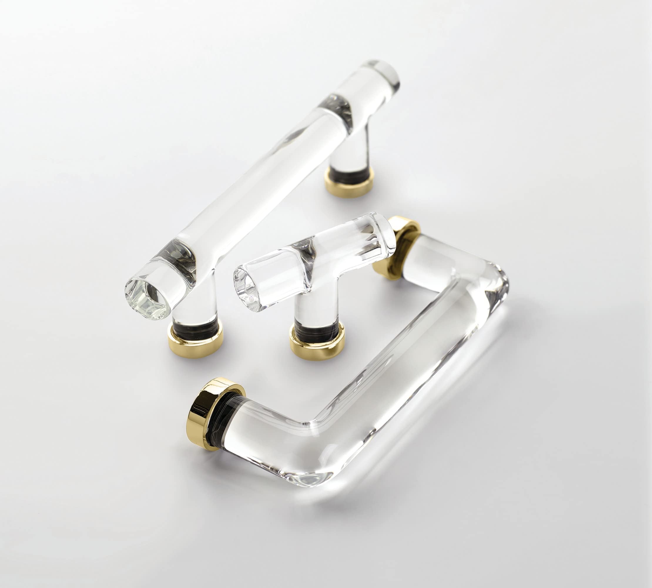 EMTEK Emtek 86724US26 Crystal Bar Cabinet Pull 4 Inch