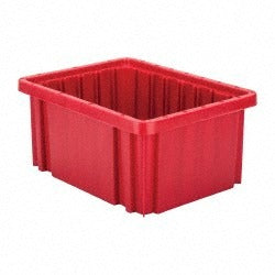 QUANTUM STORAGE SYSTEMS Quantum Storage DG91050RD Dividable Storage Tote 50 Lb Red