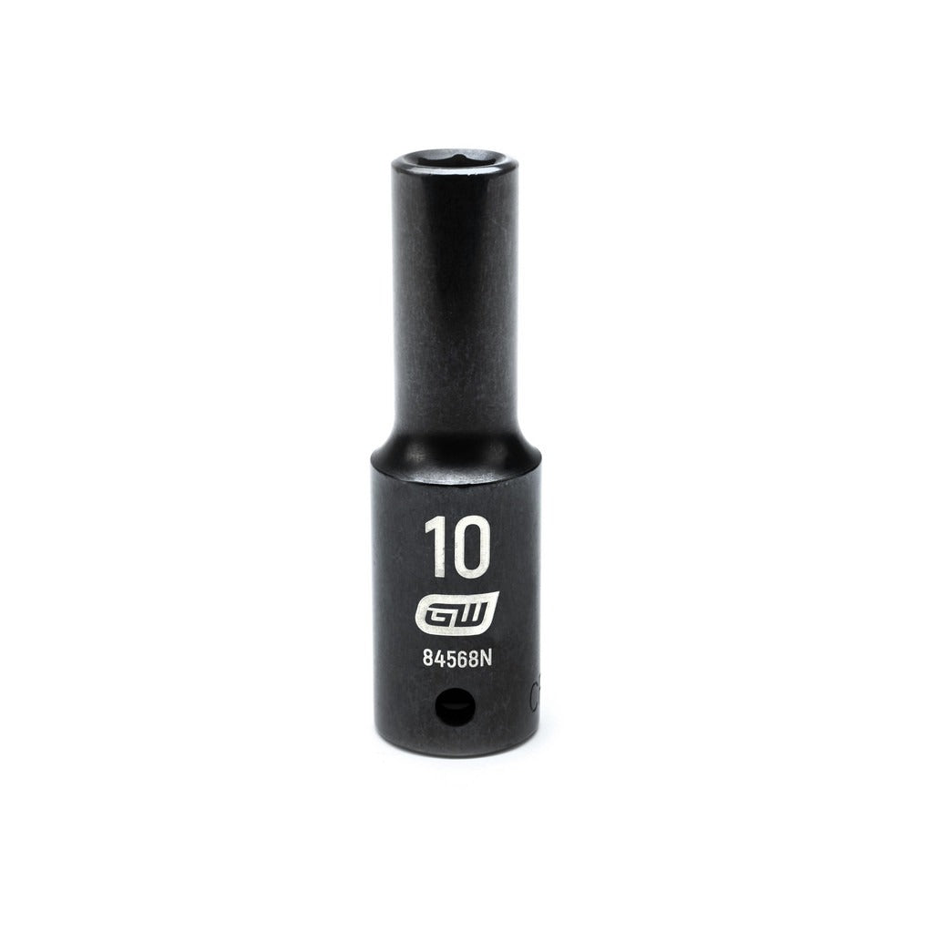 GEARWRENCH Gearwrench 84568N 1/2 in Drive 10mm Impact Socket 6-pt