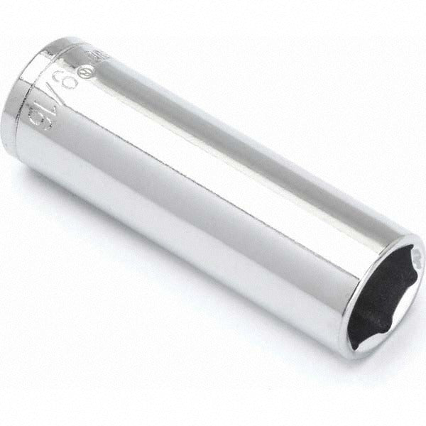 CRESCENT Crescent CDDS28N Deep Hand Socket 3/8 in Drive 9/16 in 6-pt
